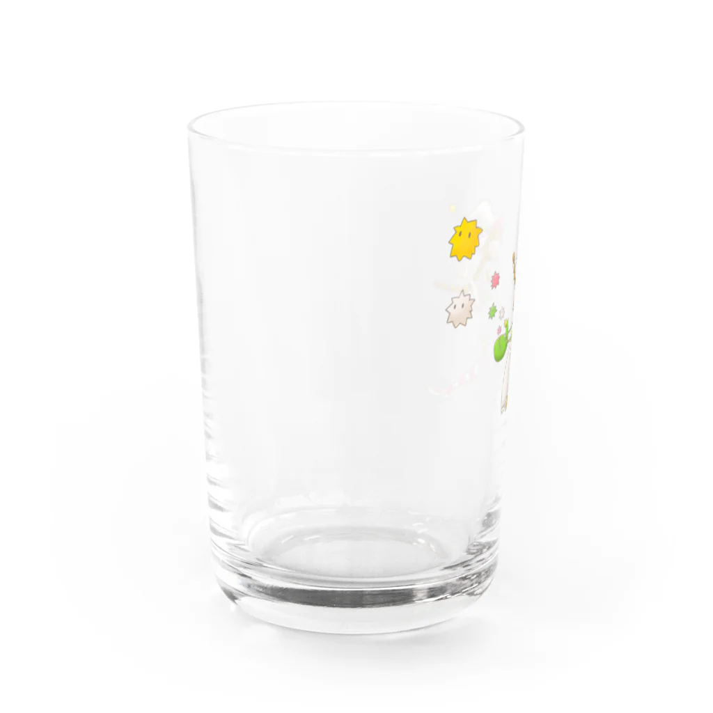 かとう・さくらの金平糖の魔女 Water Glass :left