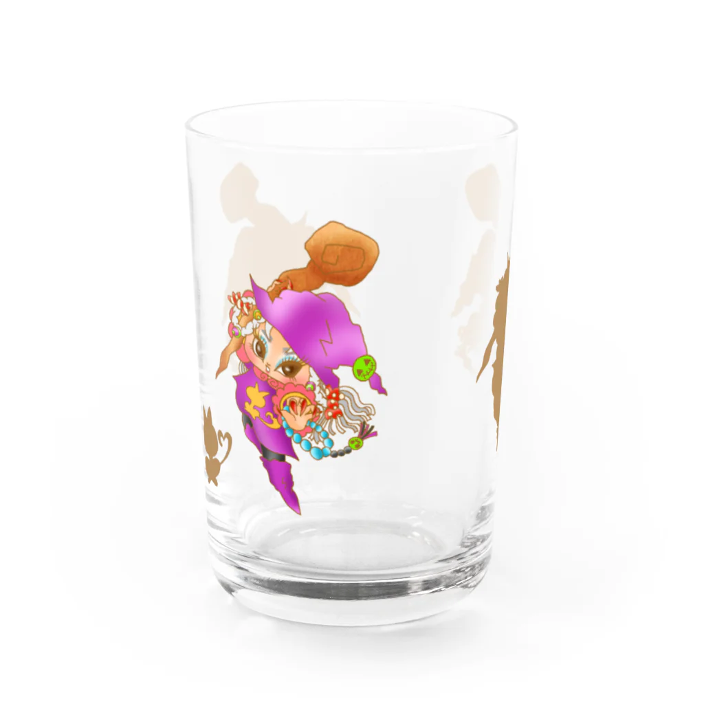 こつめちゃんのおみせの魔女っ娘 Water Glass :left