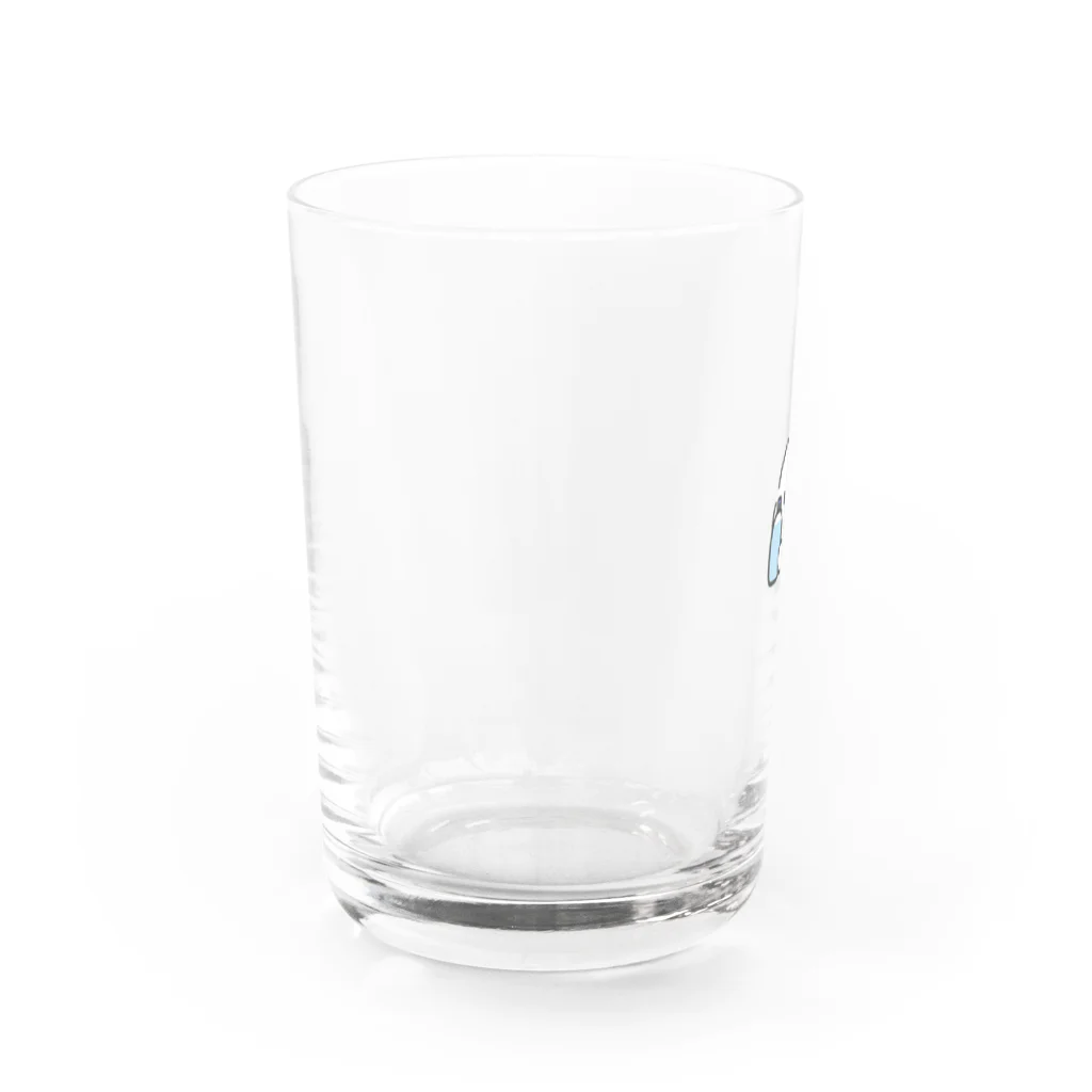 hamの水とまらないイヌ Water Glass :left