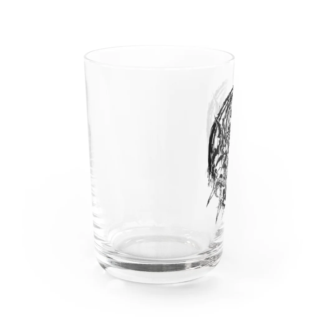 エゴイスト乙女の聖痕　黒 Water Glass :left