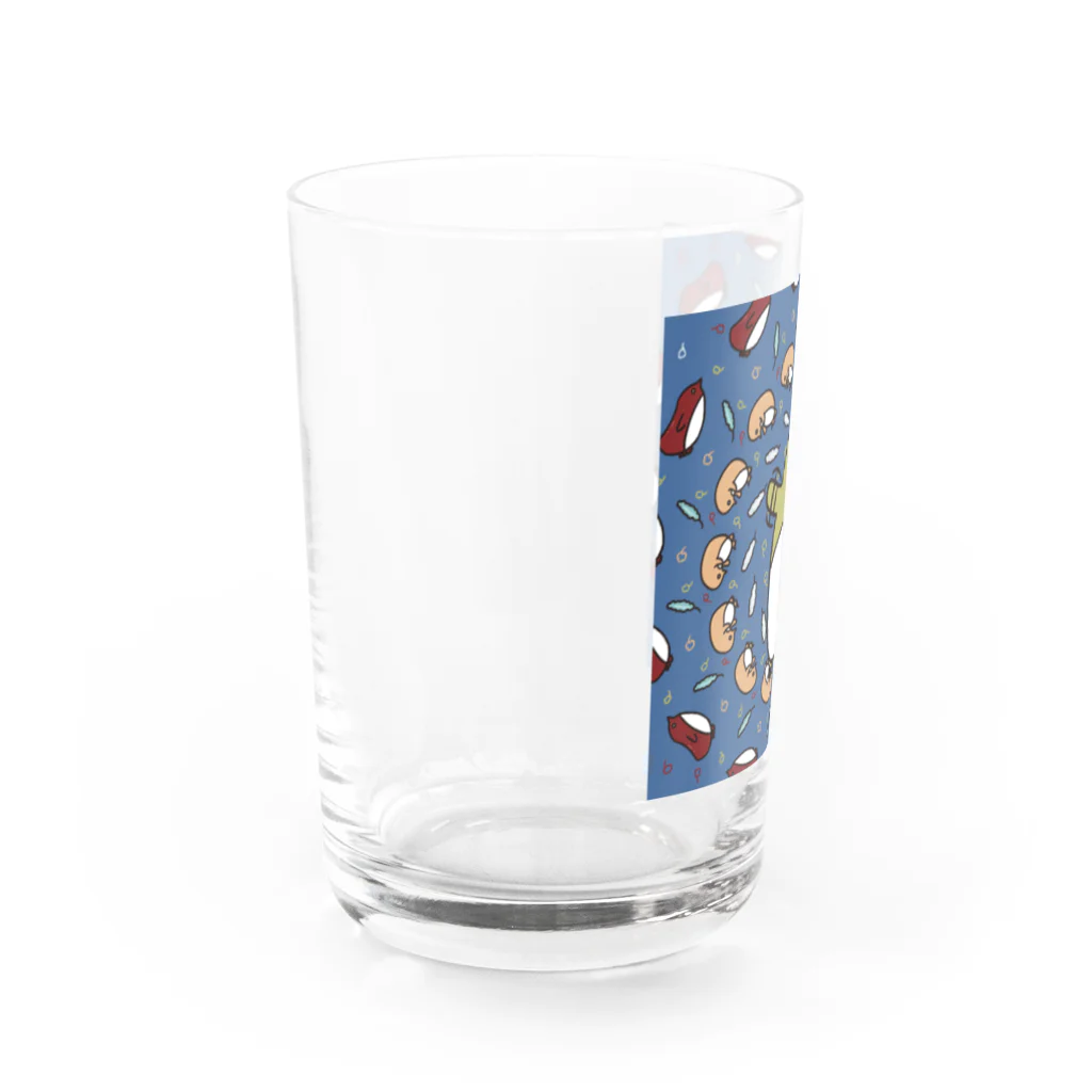 ほらをた娘🦈ྀི🎈のほらをた娘のペンペン Water Glass :left