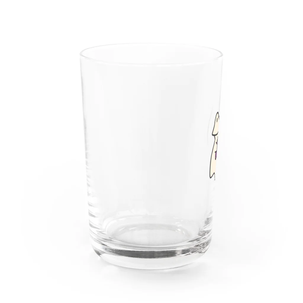 ロバート・紅イモの紅イモが大事すぎるロバート Water Glass :left