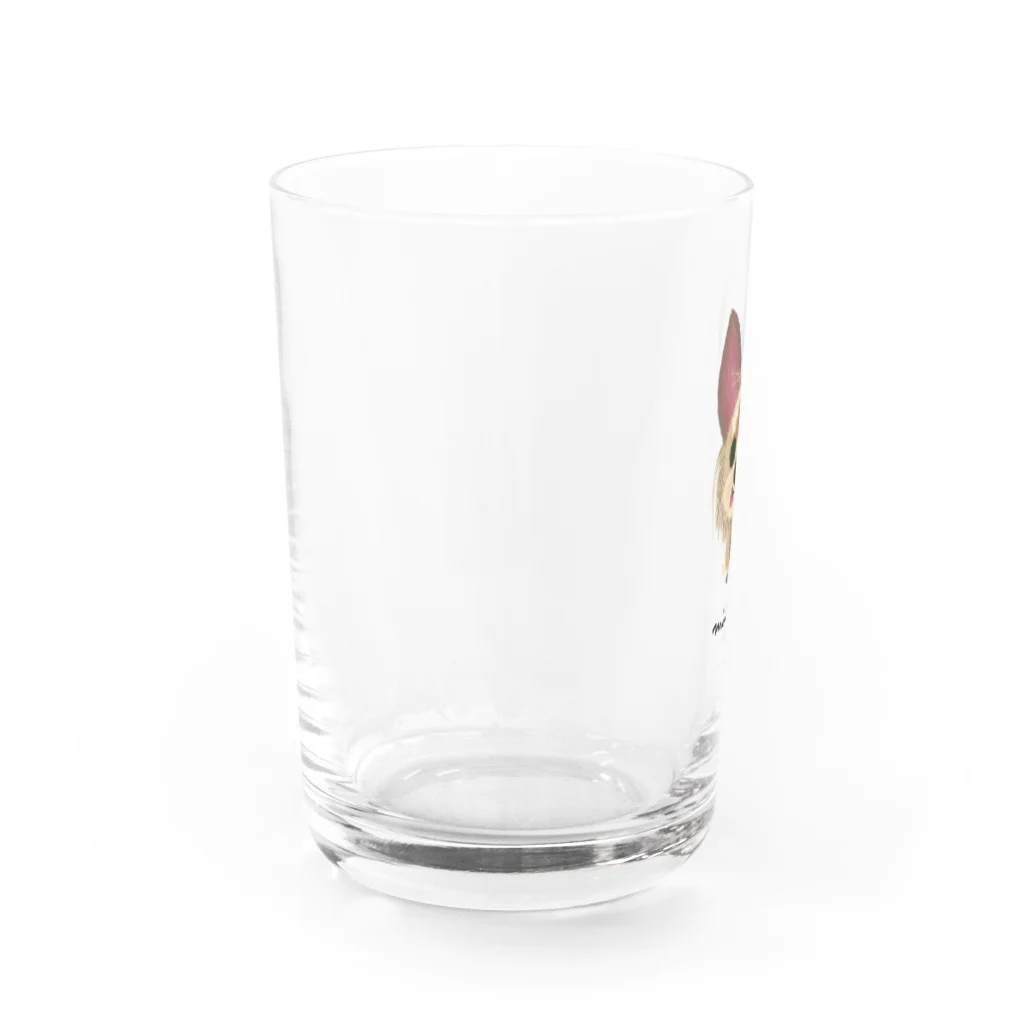 miniño（ミニーニョ）のヨークシャーテリア Water Glass :left