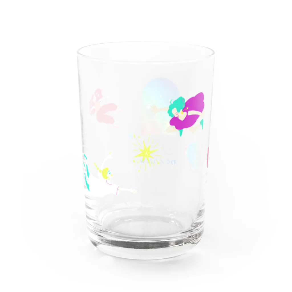into_kocoroのわくスパ部★みんなでスパーク！グラス Water Glass :left