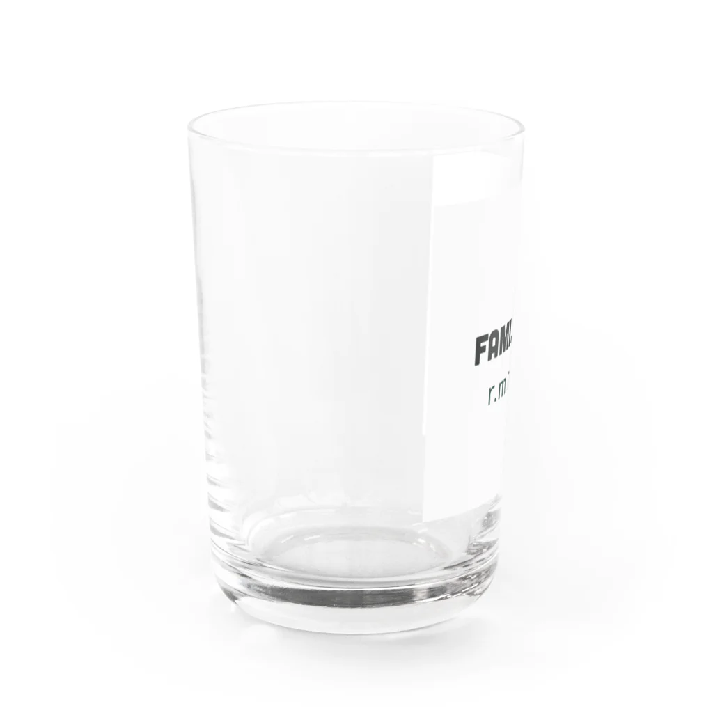 family tiesのfamily ties Water Glass :left