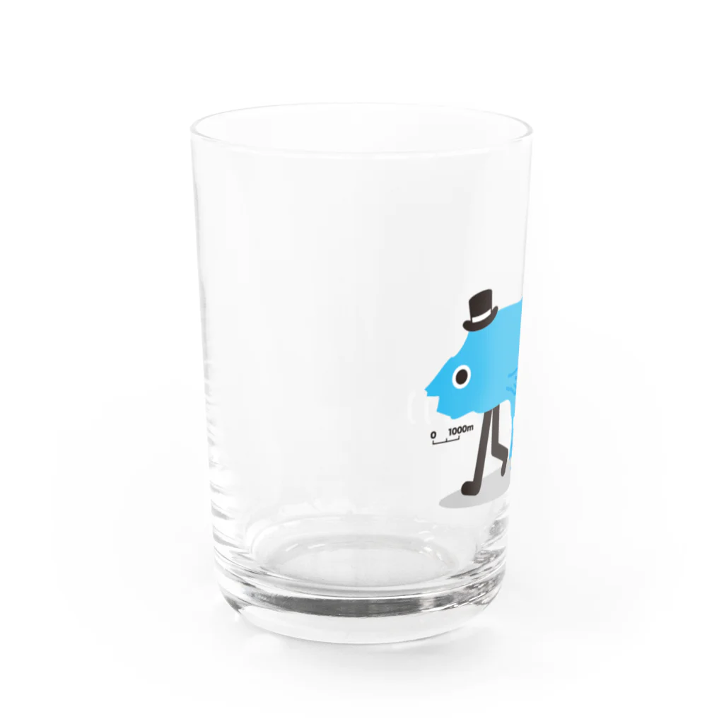 いたばし編集デザイン室の大人気⁉ イタバシーラカンスさんネット限定レアアイテム Water Glass :left