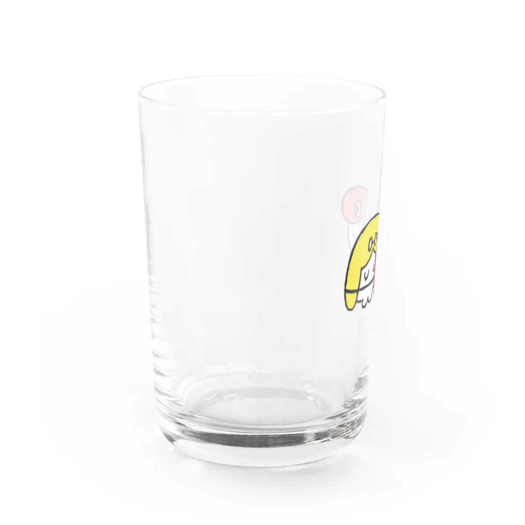 スシちゃんのマグロちゃんとタマゴちゃん Water Glass :left