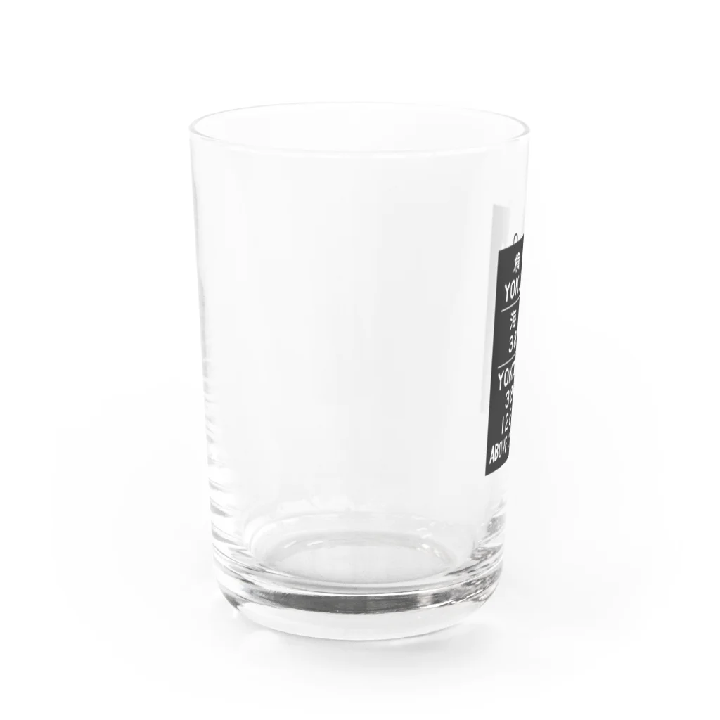 新商品PTオリジナルショップの横川駅　海抜386ｍ Water Glass :left