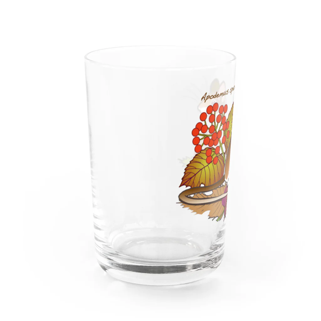 Mika ＠hammytouchの《goods-40》アカネズミ-02 Water Glass :left