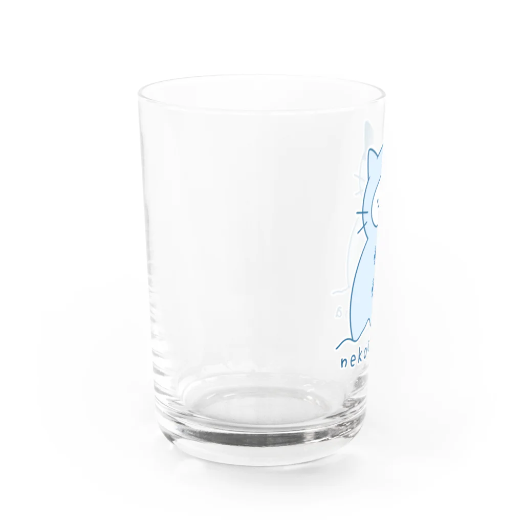 yanyaのねこだるま Water Glass :left