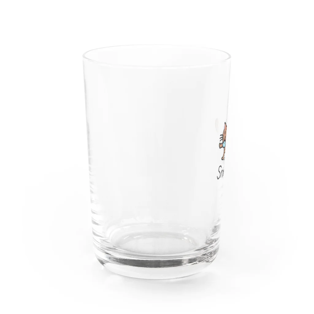 真田のにゃんこまる by Sndax3 Water Glass :left