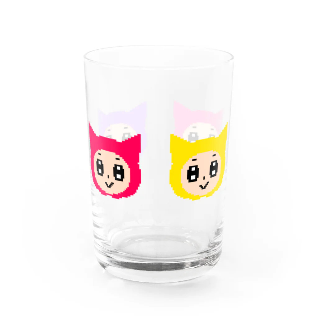 音口あいの音楽研究所のドット絵いもにゃん Water Glass :left