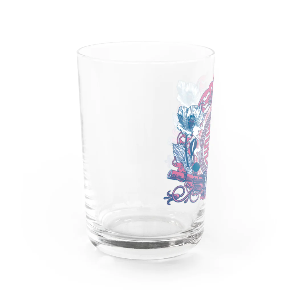 中華呪術堂（チャイナマジックホール）の幻想阿片中華紋 Water Glass :left