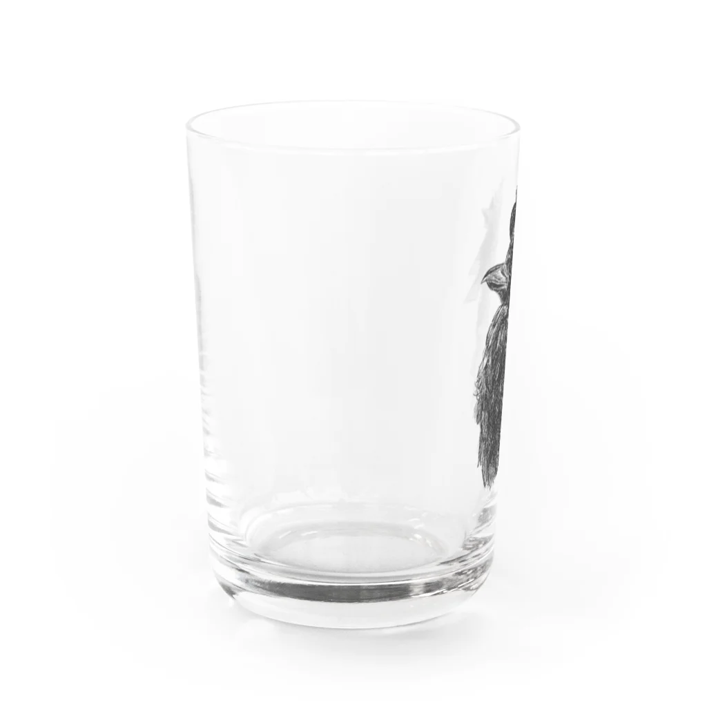 空色の猫-Solairononekoの子ガラス Water Glass :left