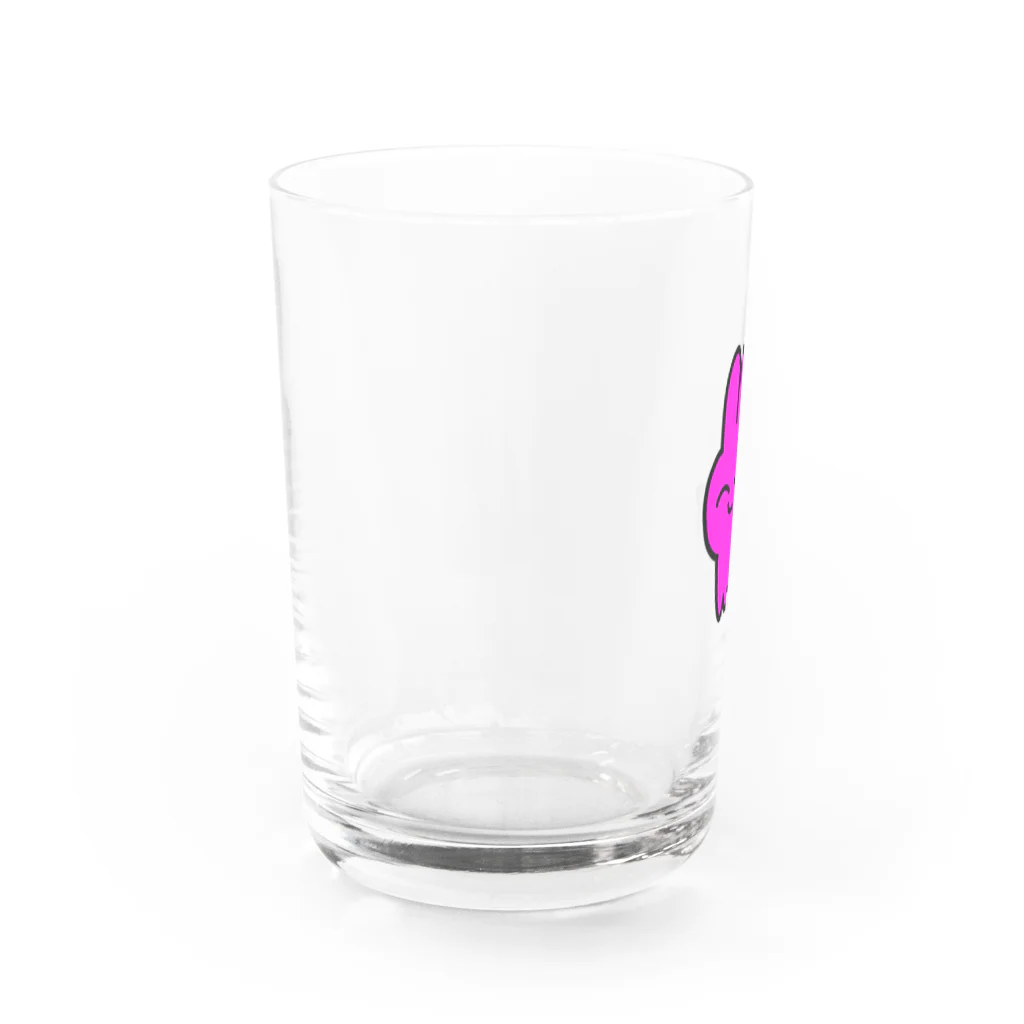 ぱぴの可愛い動物たちのかわいいうさぎさん Water Glass :left