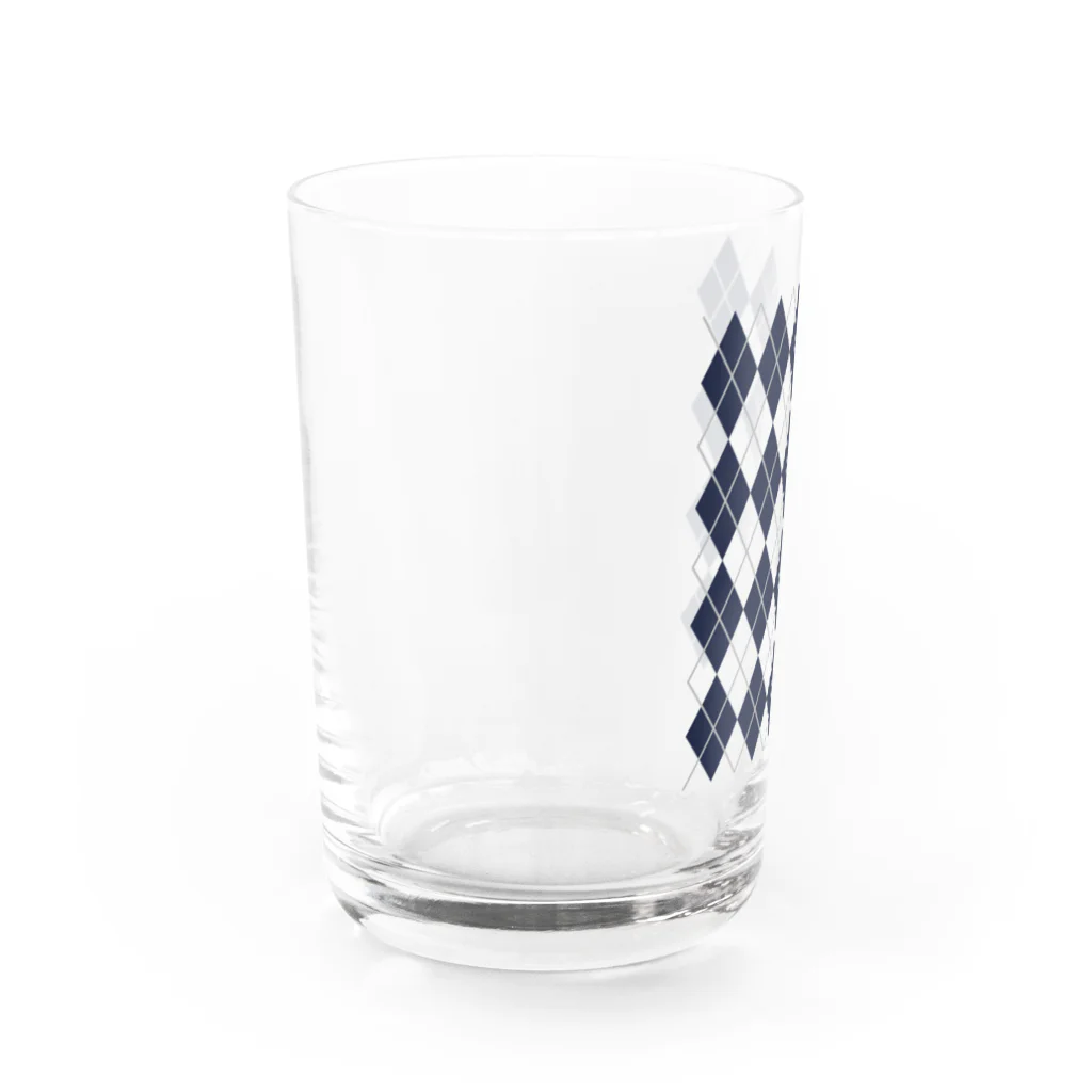 キッズモード某のアーガイル Water Glass :left