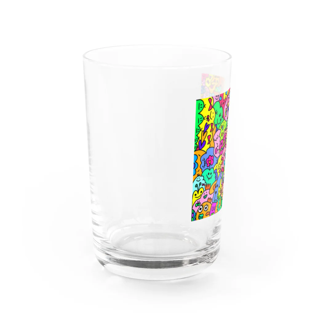 かなぴのお店のウチュウジン　ニンジン Water Glass :left