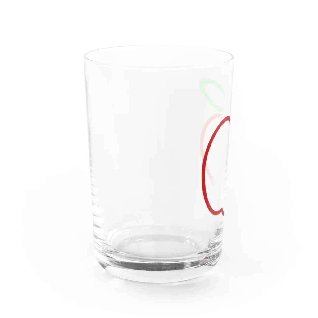 DRIPPEDのAPPLE-りんご- Water Glass :left