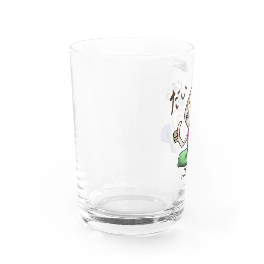 irootokosamuraiの大丈夫 Water Glass :left