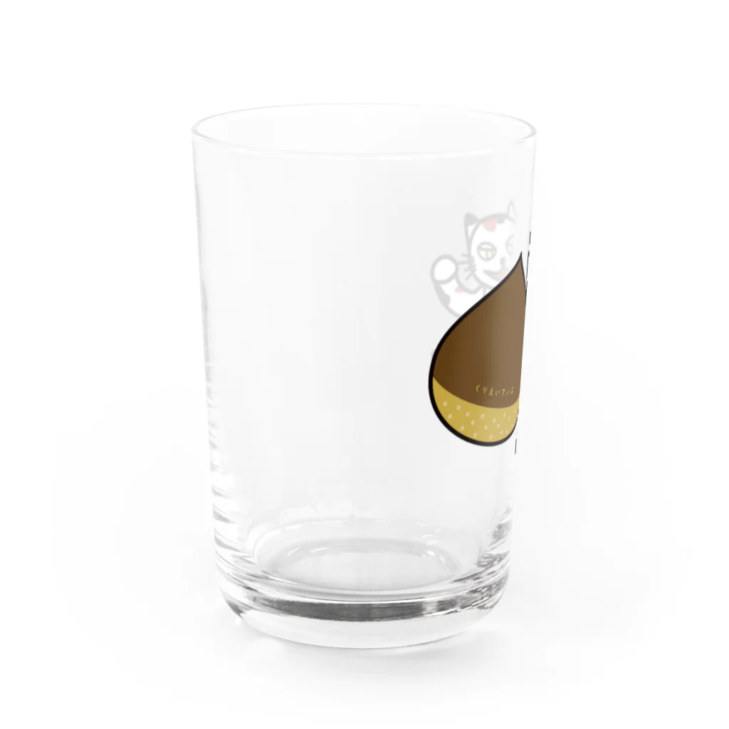 ナウい6Tショップの【前田デザイン室 ニャン-T プロジェクト】クリエイティブじゃみぃ Water Glass :left