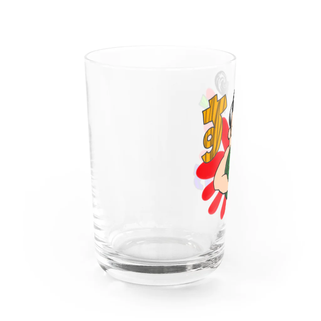 irootokosamuraiのすいか Water Glass :left