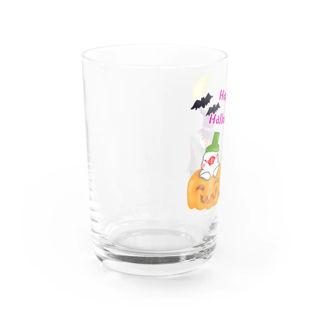 Lily bird（リリーバード）の楽しいハロウィン文鳥ず Water Glass :left