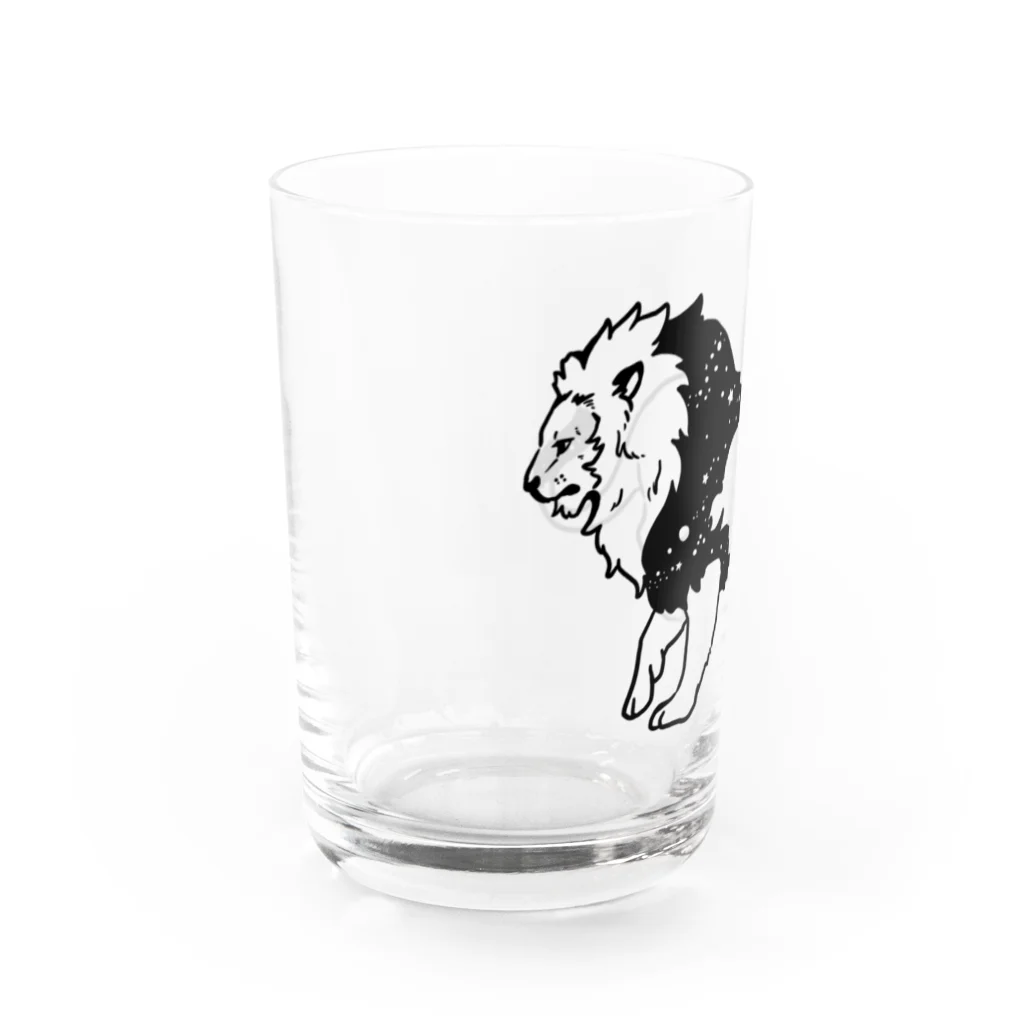 Belkaのライオン Water Glass :left