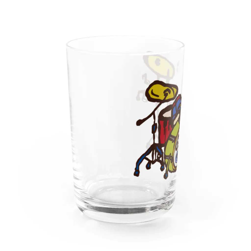 Gemo こうだともこのげもげもドラムセット Water Glass :left