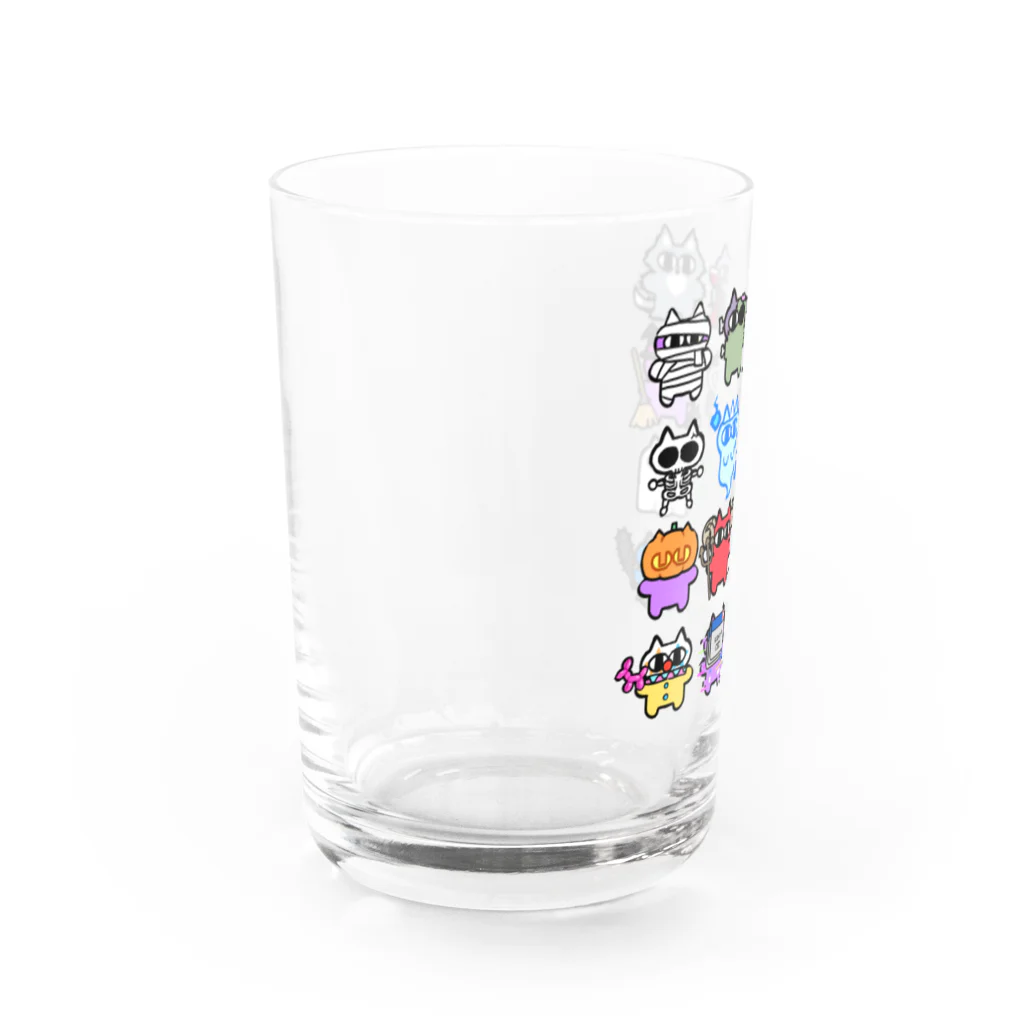 あぱもーてるのハロウィン謎性 Water Glass :left