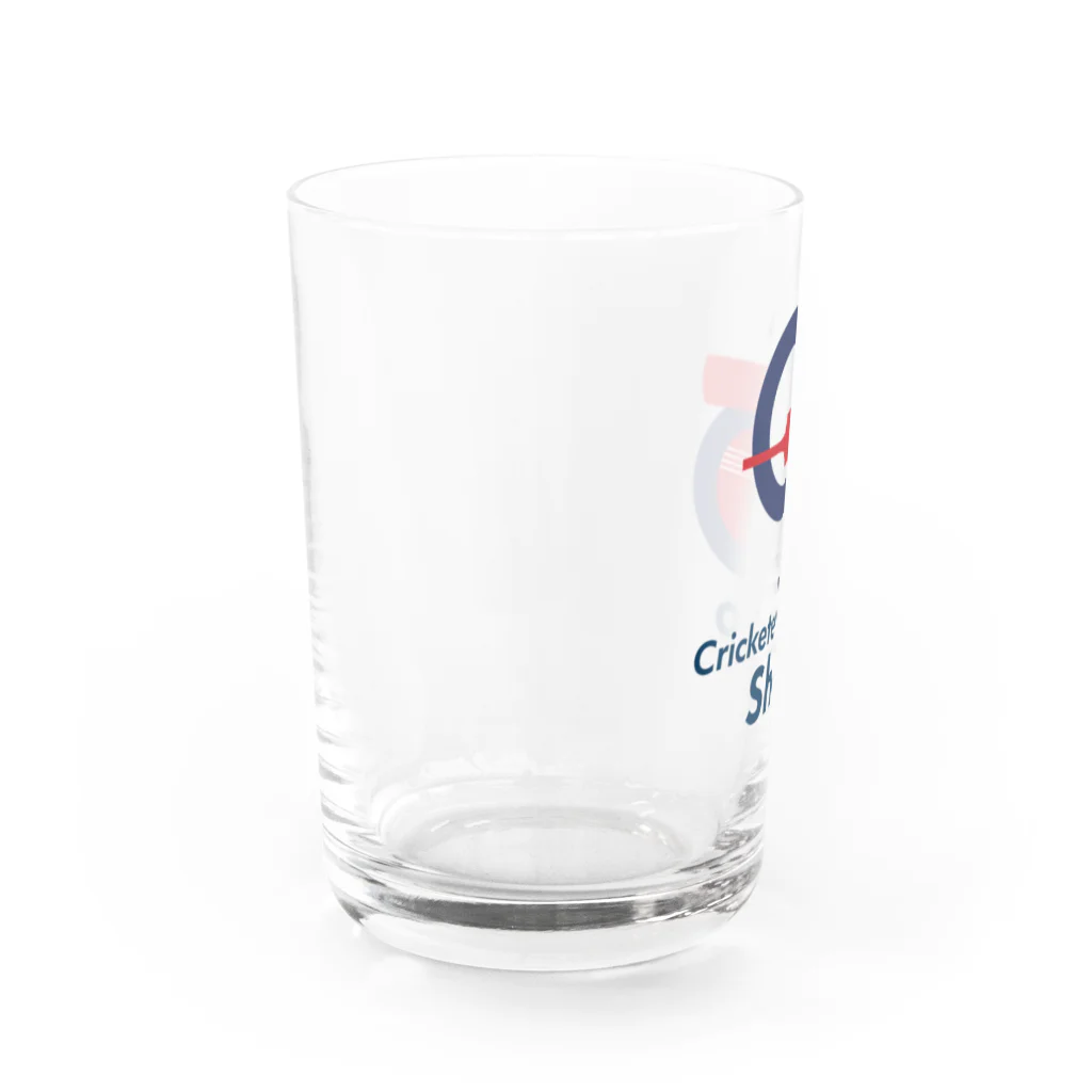 木村昇吾を応援しよう！のクリケット日本代表木村昇吾選手のロゴグッズ Water Glass :left