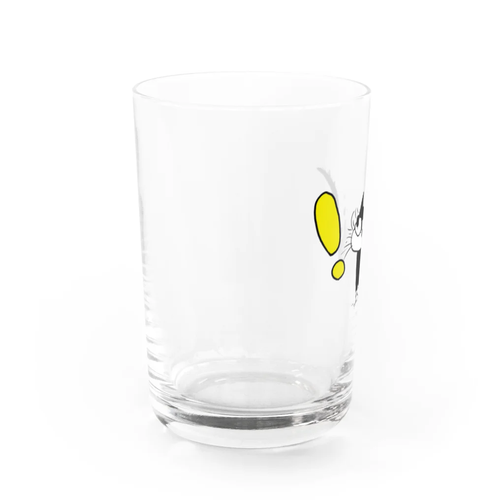 sanifuwa's market-さにふわず まーけっと-のあんだって!? びっくりばこver Water Glass :left