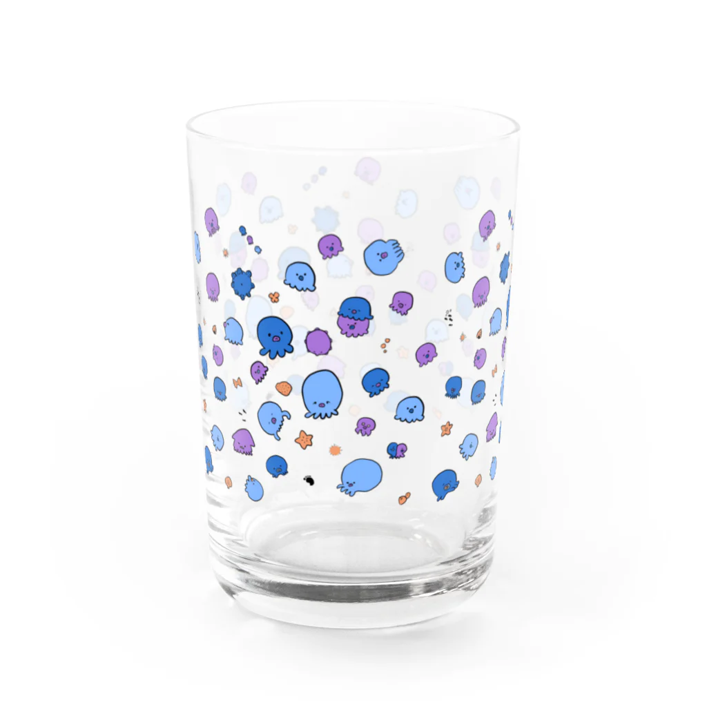 もいたすのたこちゃん Water Glass :left