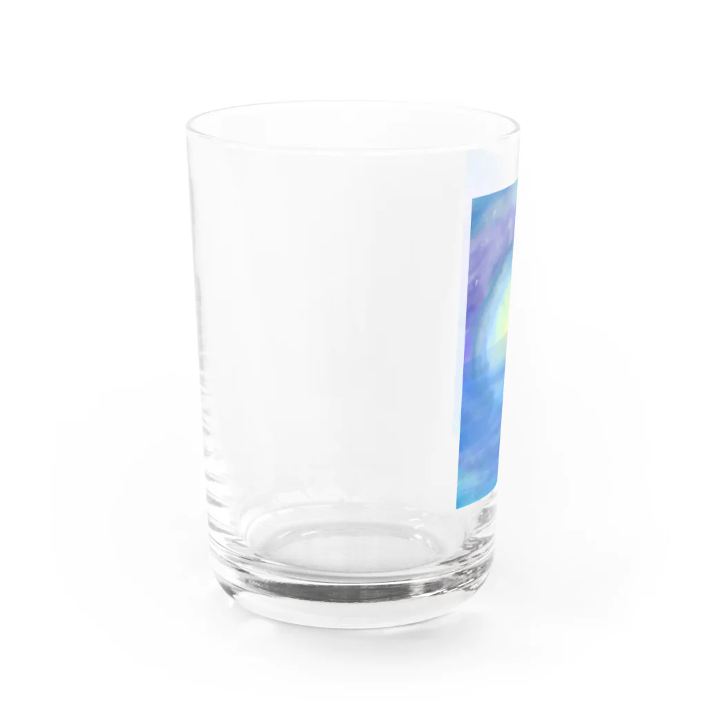 ponjurakugakiの朝日2022 Water Glass :left