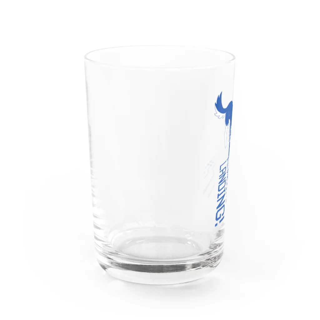 SouthBridge's Physical Layer via GMOのLANDING!　単色ブルー Water Glass :left