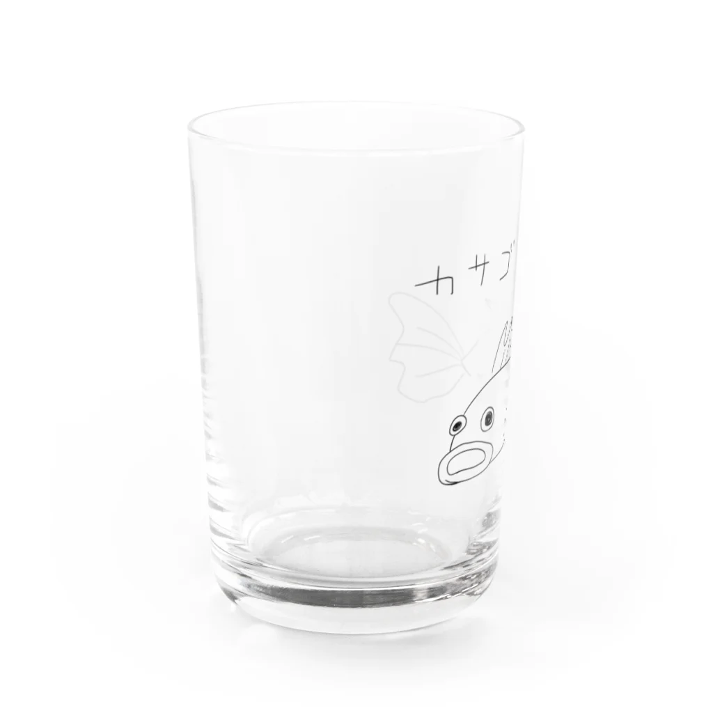 忠犬はちこの犬小屋ショップのカサゴ Water Glass :left