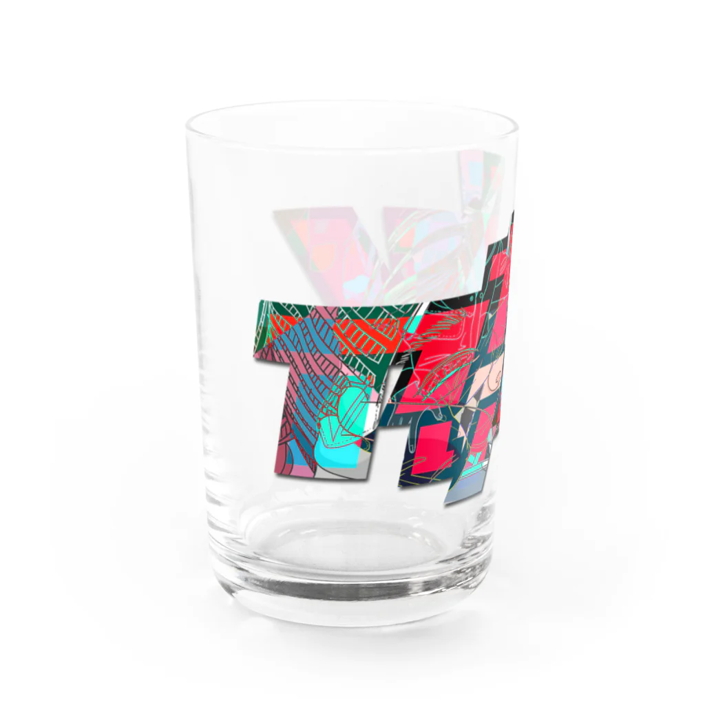 VRIGVTVSHI のアリガタシ™ Abstract Accessory Water Glass :left