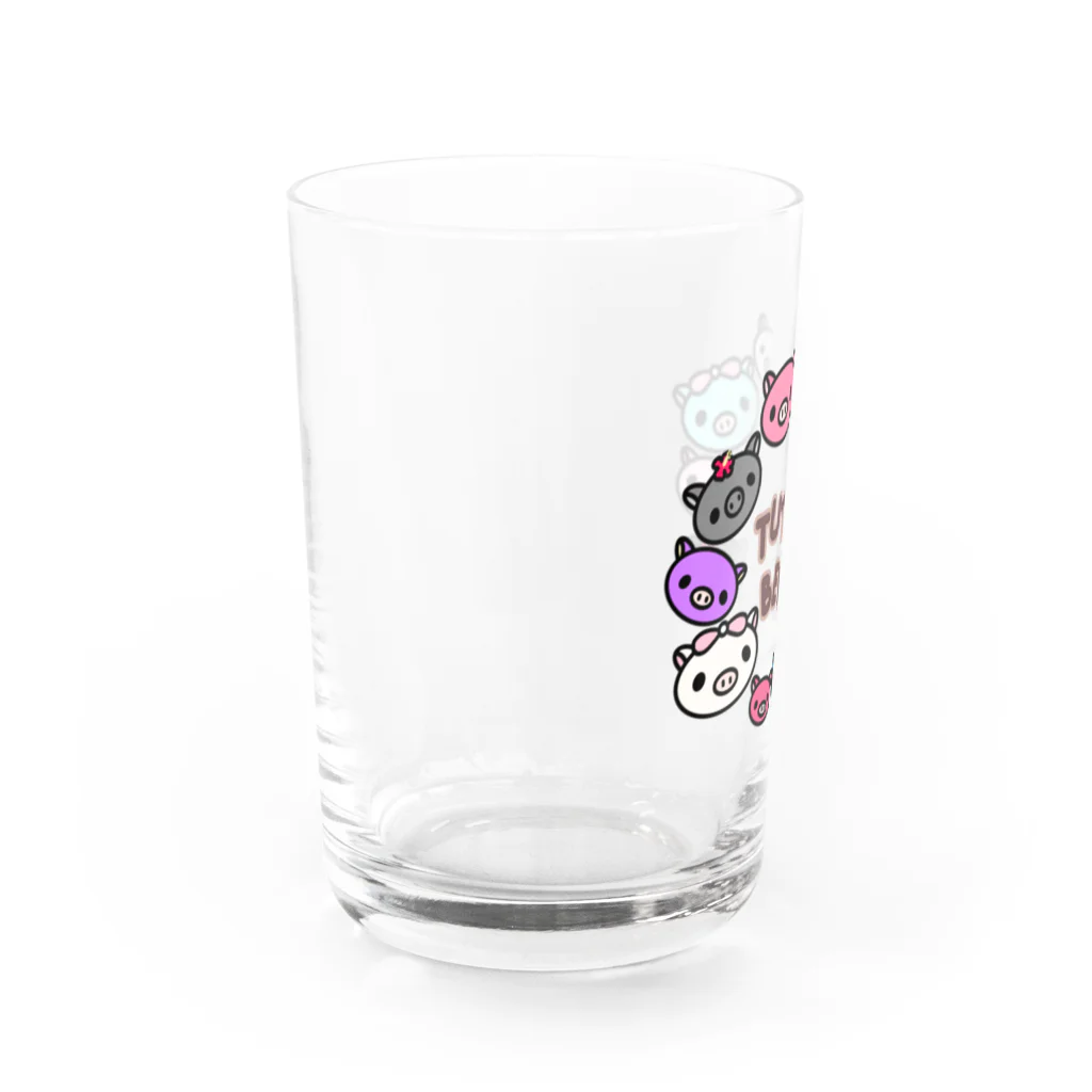 ふじこのうまくいくさ！ Water Glass :left