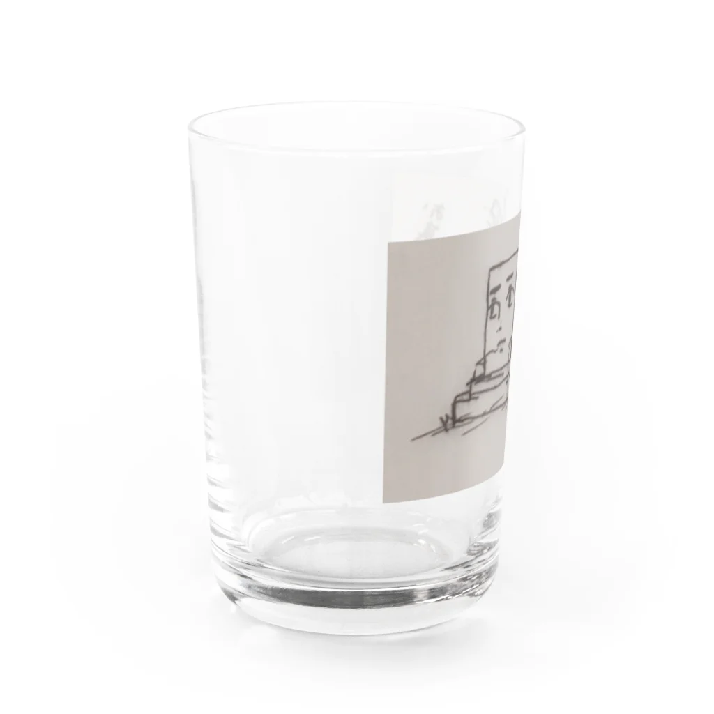 Chikuw@ project,のお墓さん Water Glass :left