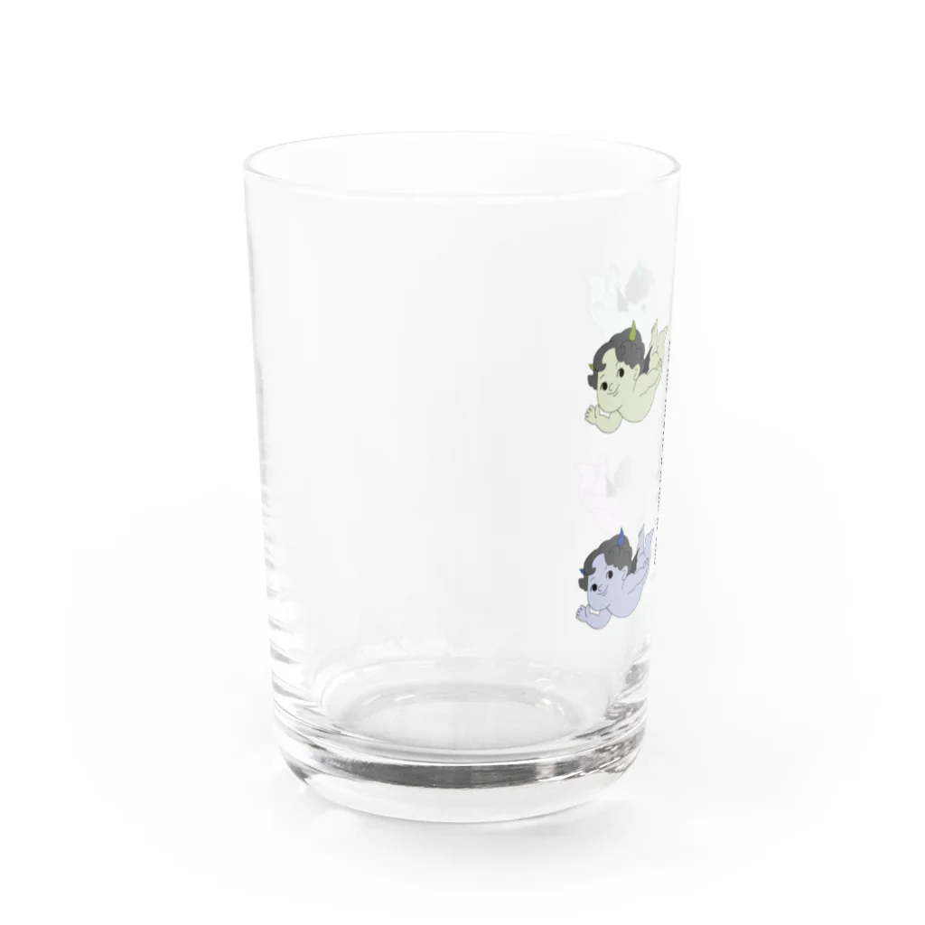 乃atoの神の罪を許すな Water Glass :left