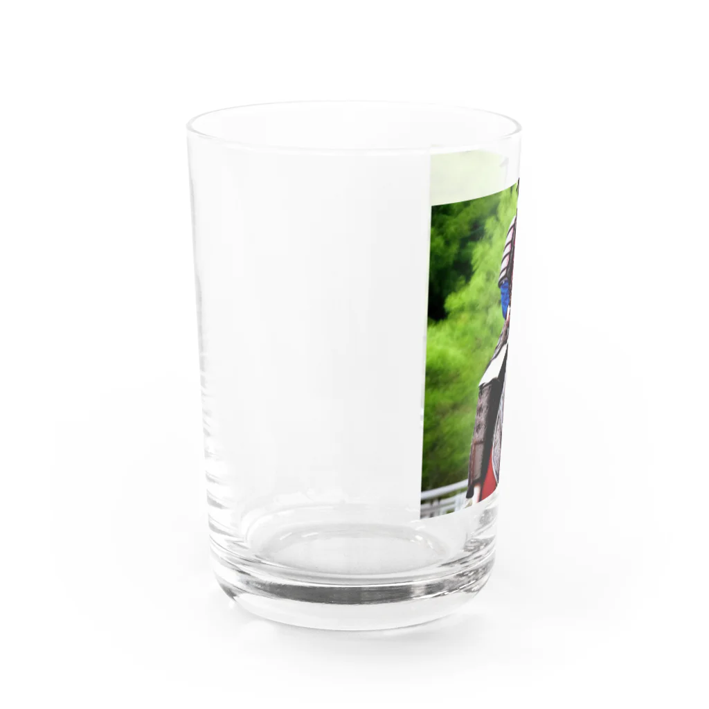 ミラくまの鎧を着た侍 Water Glass :left