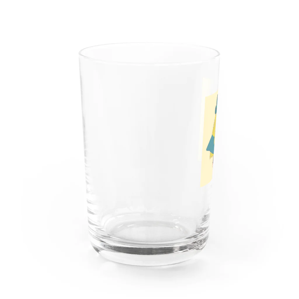 sunpontaのひよこガール Water Glass :left