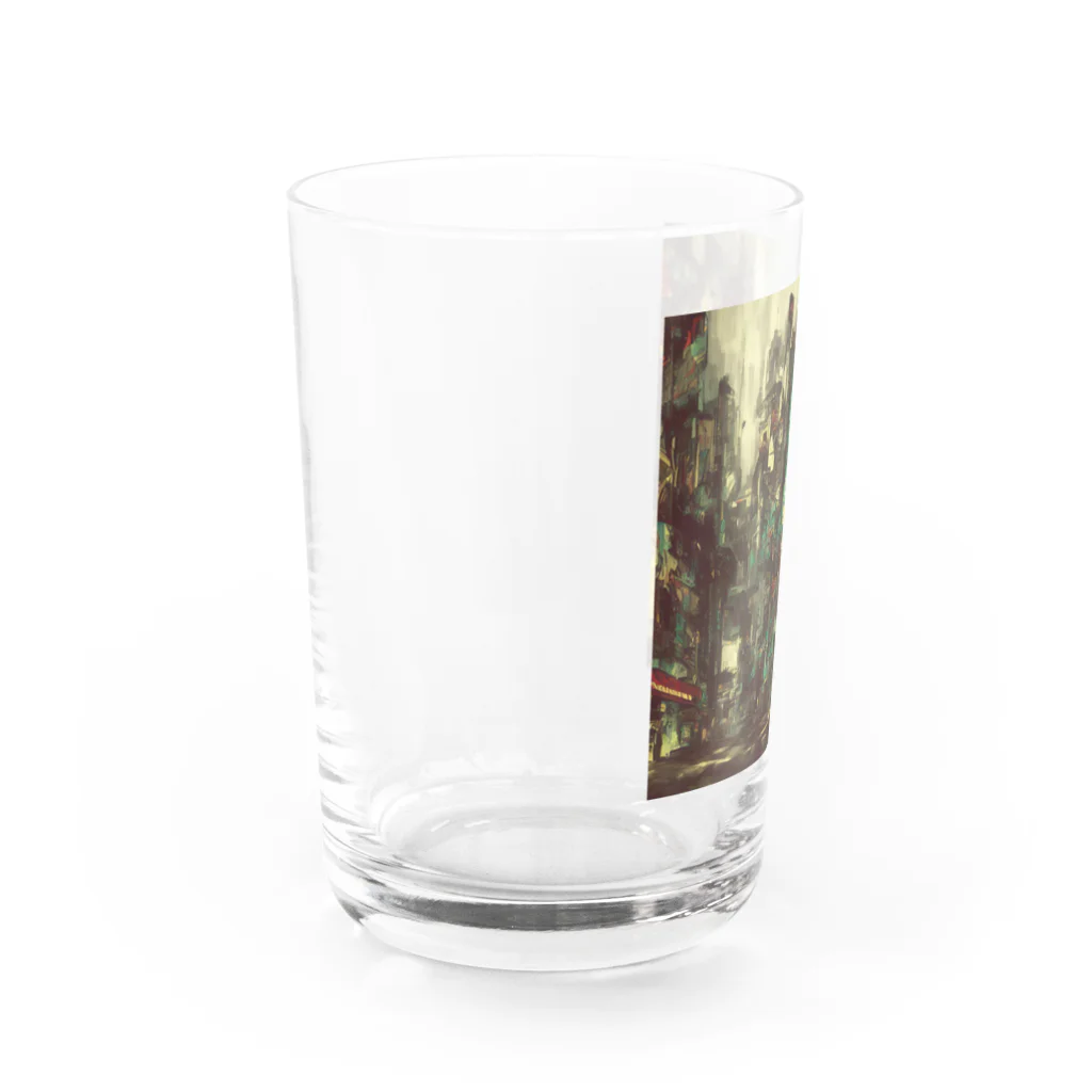 TakashiSのFuture city Water Glass :left