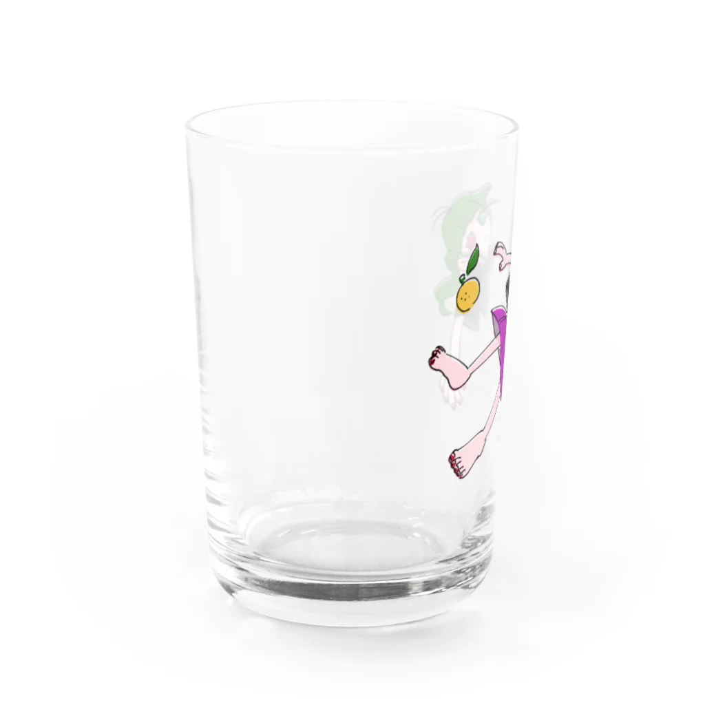 黄元/蒼威のDAINOJI ゆずこちゃん Water Glass :left