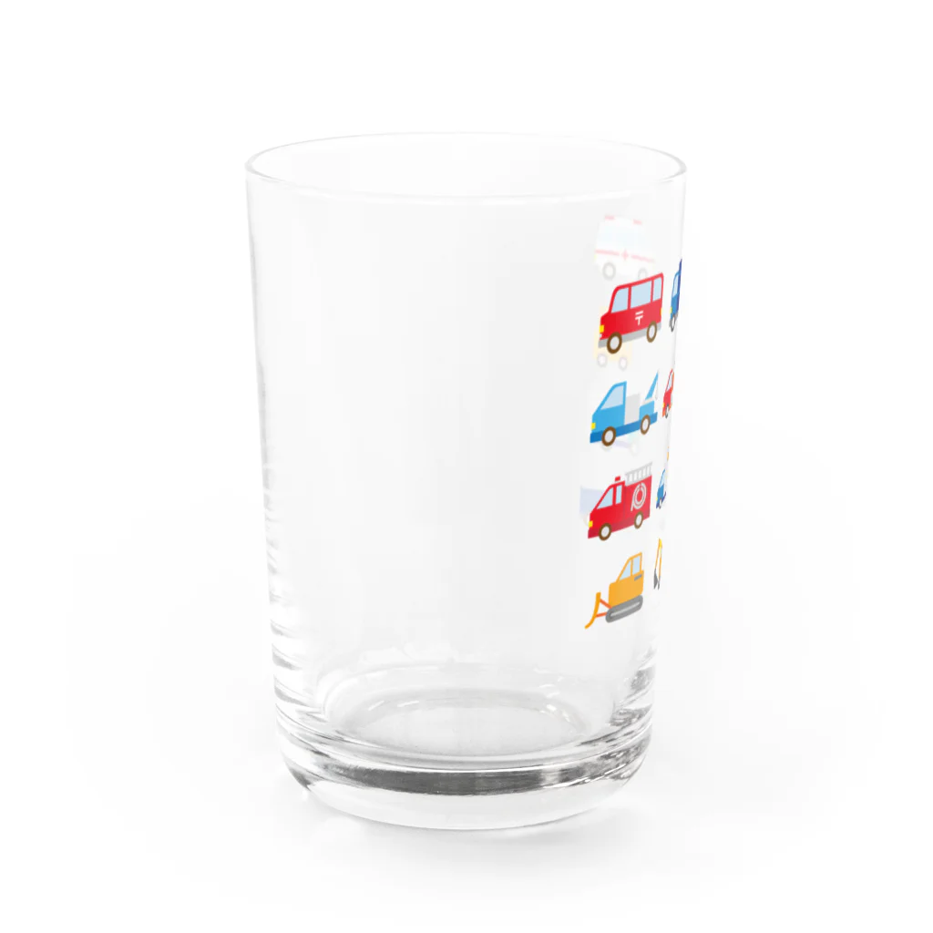 フォーヴァのはたらくくるま Water Glass :left