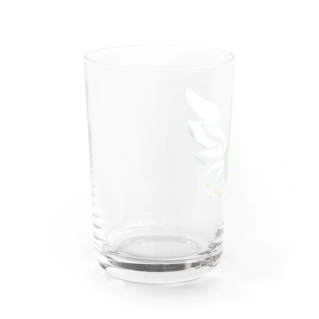 crystal star☆の星と羽根 Water Glass :left