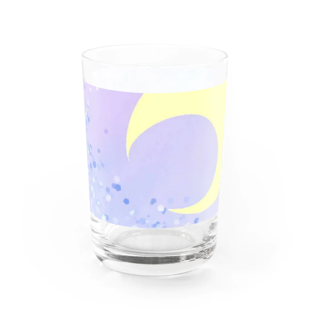 いろはの星の青年 Water Glass :left