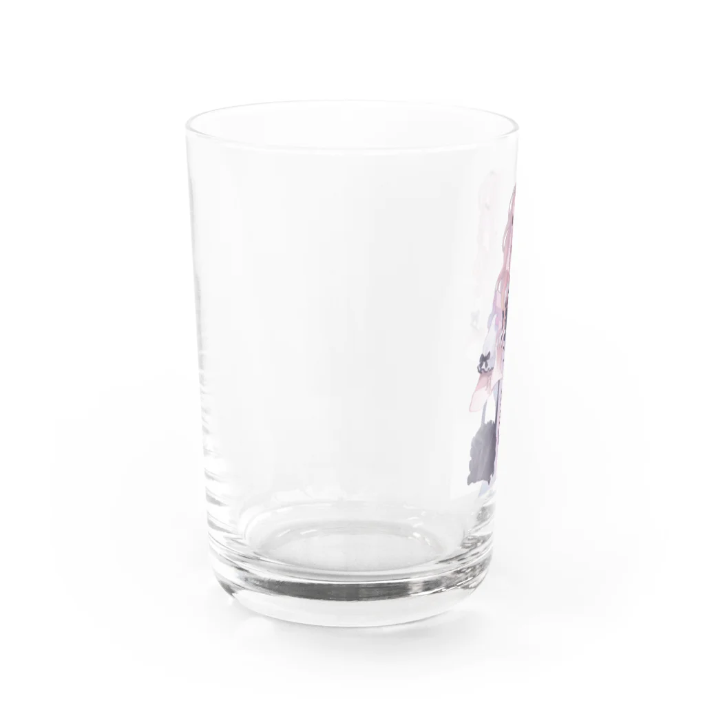 加藤♡絵利の量産型　地雷系　ぴえん系 Water Glass :left