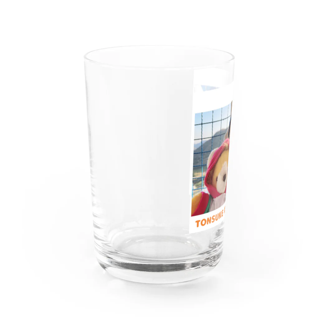 とんすけ屋のらいおんさんととんすけ2 Water Glass :left