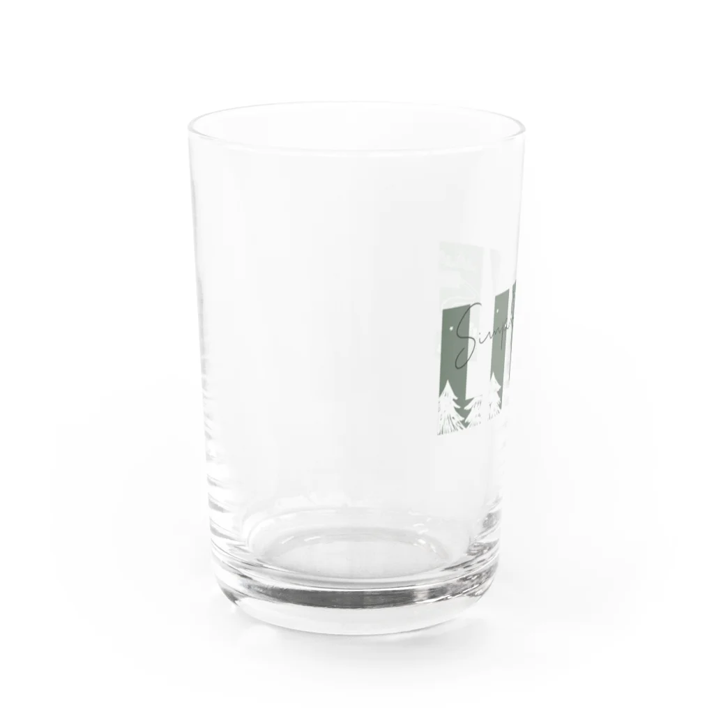 kiki25のシンプルに生きる Water Glass :left