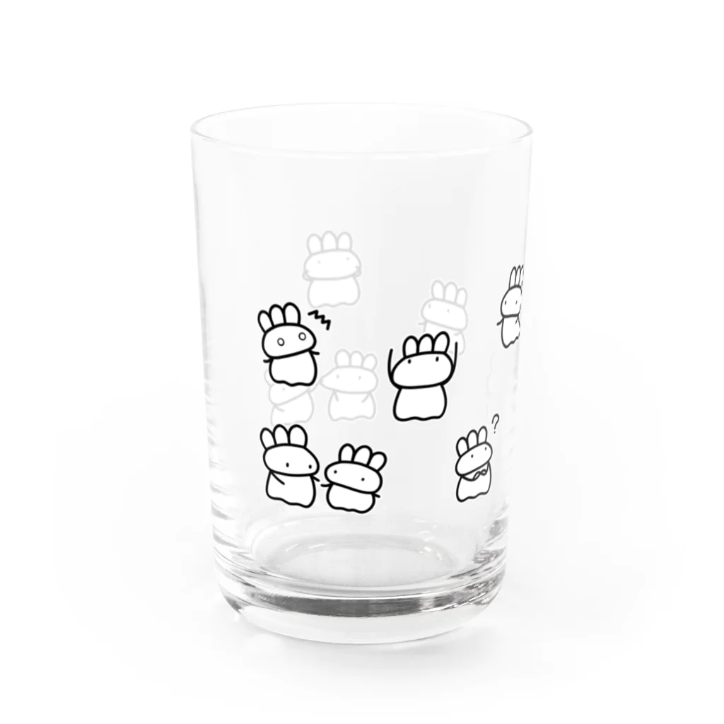 くすりやさんのわちゃわちゃやくそう Water Glass :left